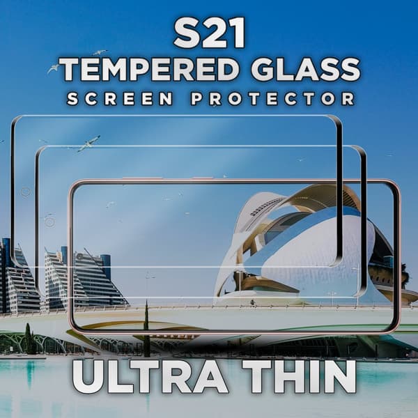 2-Pack Samsung Galaxy S21 - Härdat Glas 9H - Super Kvalitet