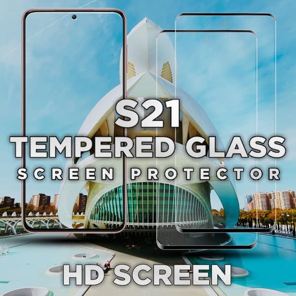 2-Pack Samsung Galaxy S21 - Härdat Glas 9H - Super Kvalitet