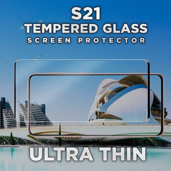 Samsung Galaxy S21 - Härdat Glas 9H - Super Kvalitet 3D