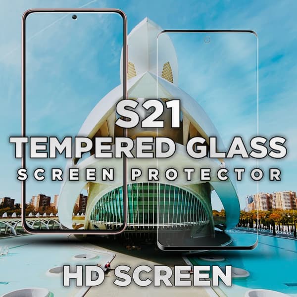 Samsung Galaxy S21 - Härdat Glas 9H - Super Kvalitet 3D