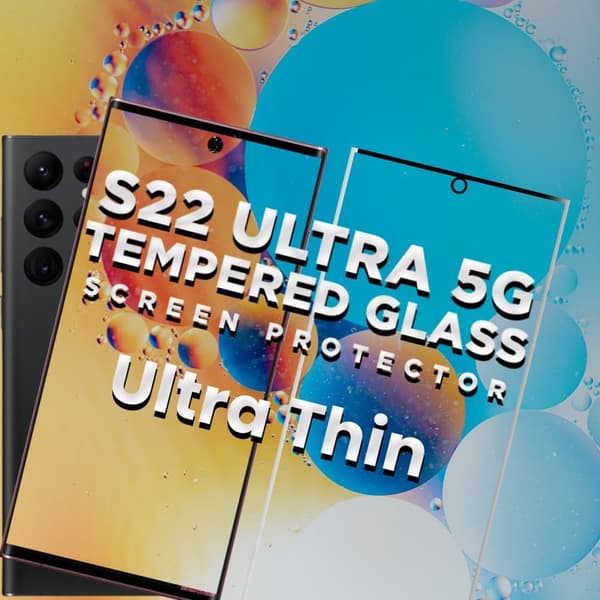 Samsung S22 ULTRA 5G - 9H Härdat Glass - 3D Super Kvalitet
