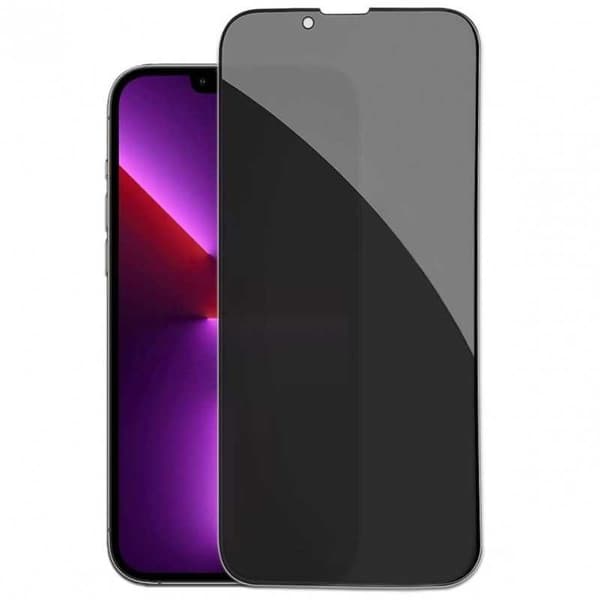 iPhone 14 Plus Privacy Hærdet glas 0,26 mm 3D 9H