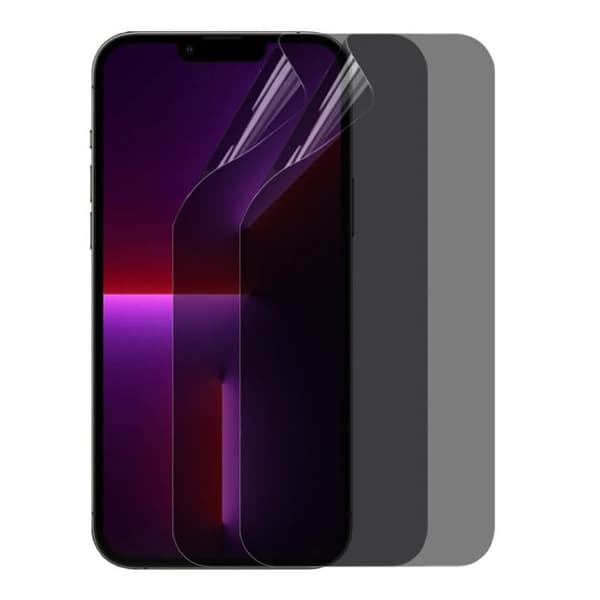 2-pak Privacy 3D Soft HydroGel skærmbeskytter Apple iPhone 13 Mini