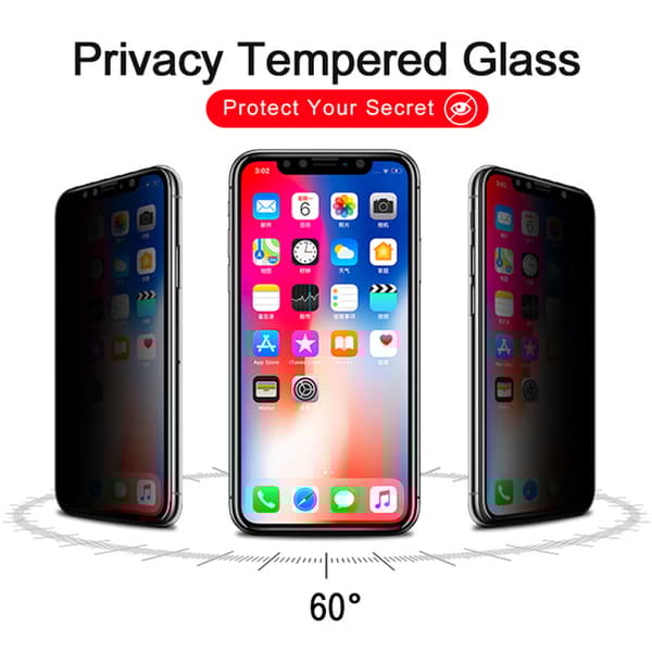 iPhone XS Max Personvern / Personvern Skjermbeskyttelse