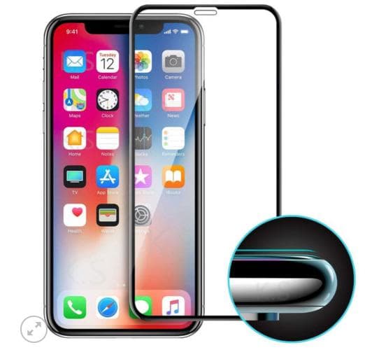 iPhone X, XS, XR, 11, 11 Pro, Pro Max 10D Tempered Glass Full Coverage