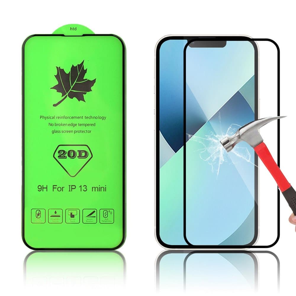 20D skärmskydd i härdat glas för iPhone 13 MINI (5.4 Tums)