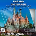 Miniatyrbild 4 av 5: 2-Pack Huawei P40 Pro - Härdat glas 9H – Super kvalitet 3D