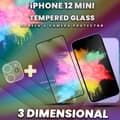 Miniatyrbild 4 av 5: 1-Pack iPhone 12 Mini -Skärmskydd & 1-Pack linsskydd-Härdat Glas