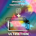 Miniatyrbild 5 av 5: 2-Pack iPhone 13 - skärmskydd & 1-Pack linsskydd -härdat glas 9H