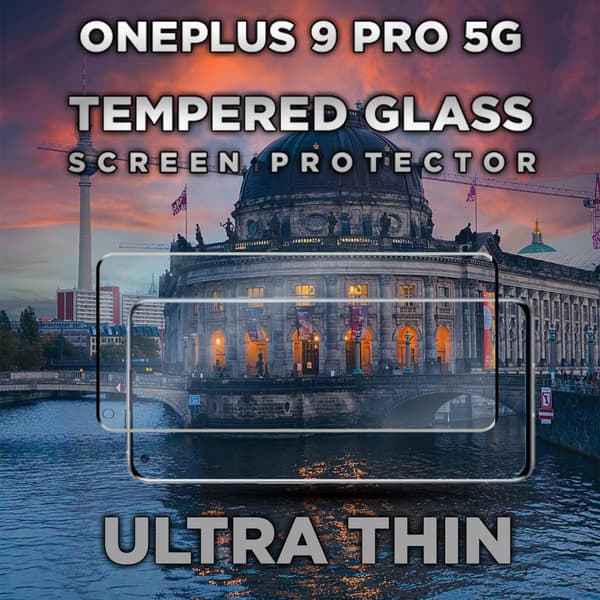 OnePlus 9 Pro 5G - Härdat Glas 9H-Super kvalitet- 3D Skärmskydd