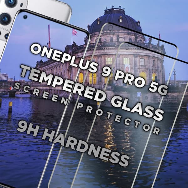 2-Pack OnePlus 9 Pro 5G - Härdat Glas 9H - Super kvalitet - 3D