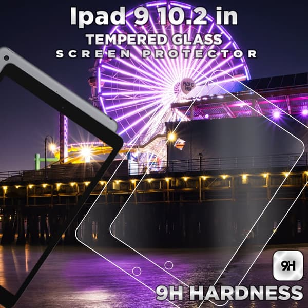 2-Pack Apple Ipad 9 (10.2 Inch) - Härdat glas 9H -Super Kvalitet