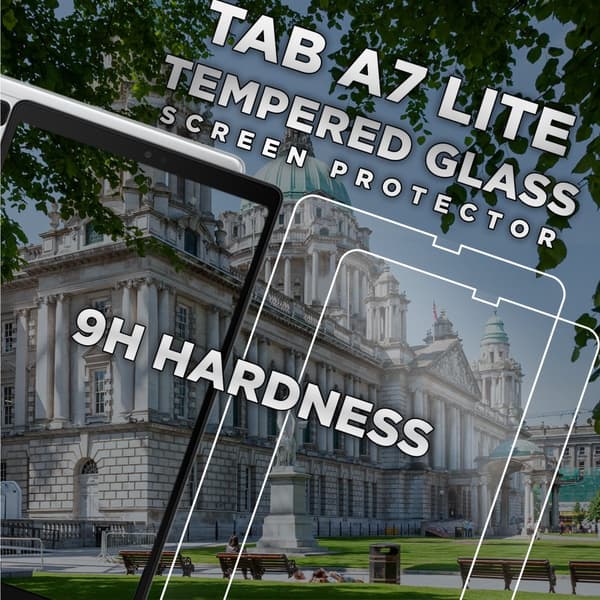 2 Pack Samsung Galaxy Tab A7 Lite-Härdat glas 9H-Super Kvalitet