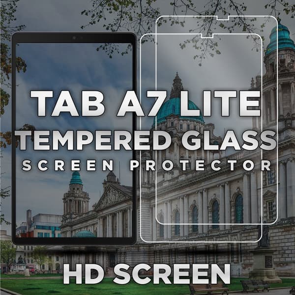 2 Pack Samsung Galaxy Tab A7 Lite-Härdat glas 9H-Super Kvalitet