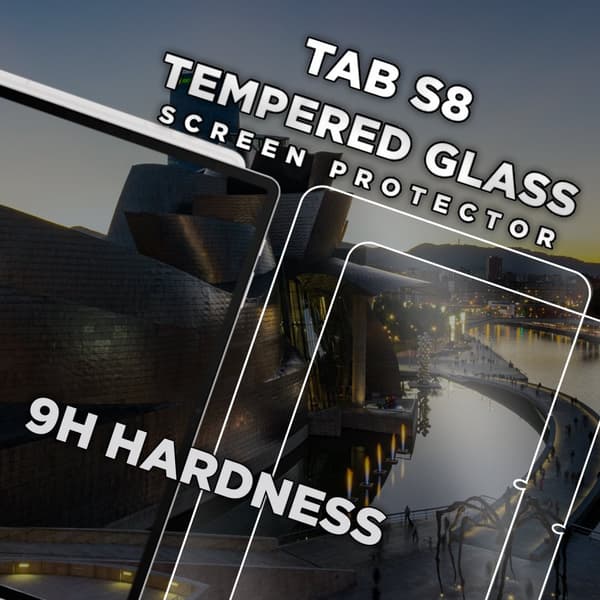 2-Pack Samsung Galaxy Tab S8 - Härdat glas 9H - Super Kvalitet