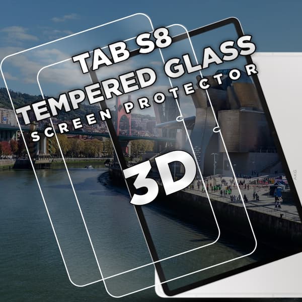2-Pack Samsung Galaxy Tab S8 - Härdat glas 9H - Super Kvalitet