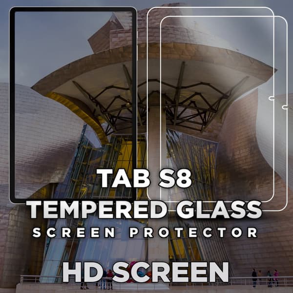 2-Pack Samsung Galaxy Tab S8 - Härdat glas 9H - Super Kvalitet