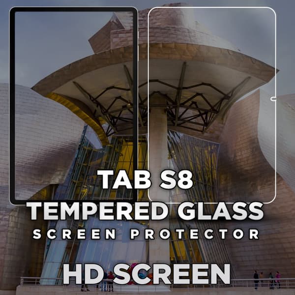 Samsung Galaxy Tab S8 - Härdat glas 9H-Super Kvalitet Skärmskydd