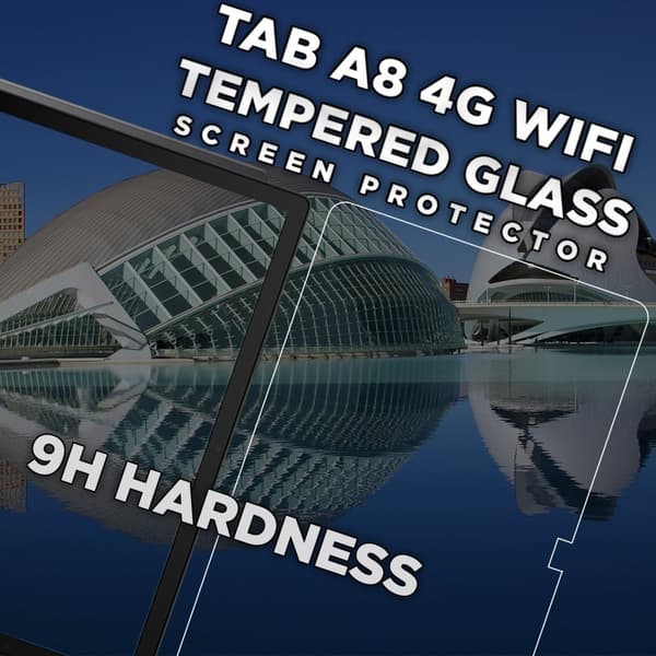 Samsung Galaxy Tab A8 4G - Härdat glas 9H - Super Kvalitet