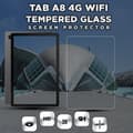 Miniatyrbild 1 av 5: Samsung Galaxy Tab A8 4G - Härdat glas 9H - Super Kvalitet
