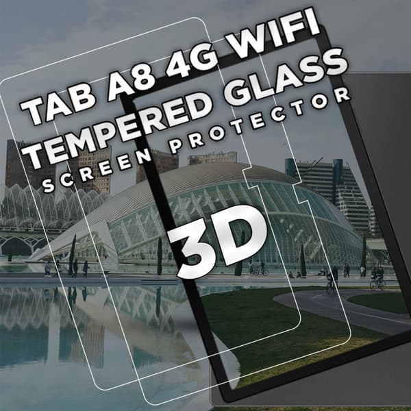 2-Pack Samsung Galaxy Tab A8 4G - Härdat glas 9H -Super Kvalitet
