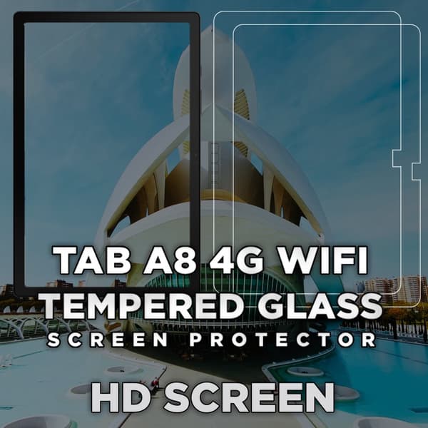 2-Pack Samsung Galaxy Tab A8 4G - Härdat glas 9H -Super Kvalitet