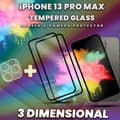 Miniatyrbild 4 av 5: 2-Pack iPhone 13 Pro Max - Skärmskydd & 1-Pack linsskydd-9H Glas