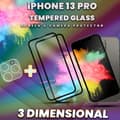 Miniatyrbild 4 av 5: 2-Pack iPhone 13 Pro - Skärmskydd & 1-Pack linsskydd - 9H Glas