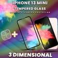 Miniatyrbild 4 av 5: 1-Pack iPhone 13 Mini - Skärmskydd & 1-Pack linsskydd - 9H Glas