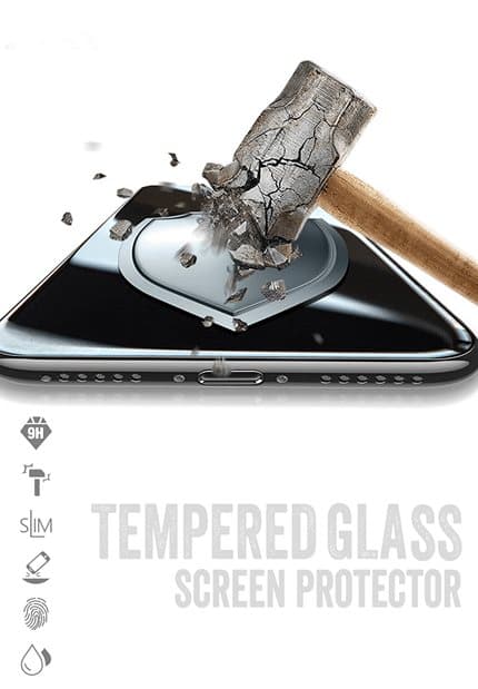 Yksityisyyden suojalasi (6D kaareva / täysi) iPhone 12 minille (5,4"), musta, SERO