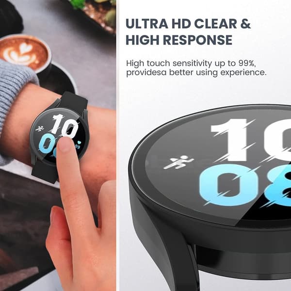 Samsung Galaxy Watch series 4/5-40mm-Shell med skærmbeskytter
