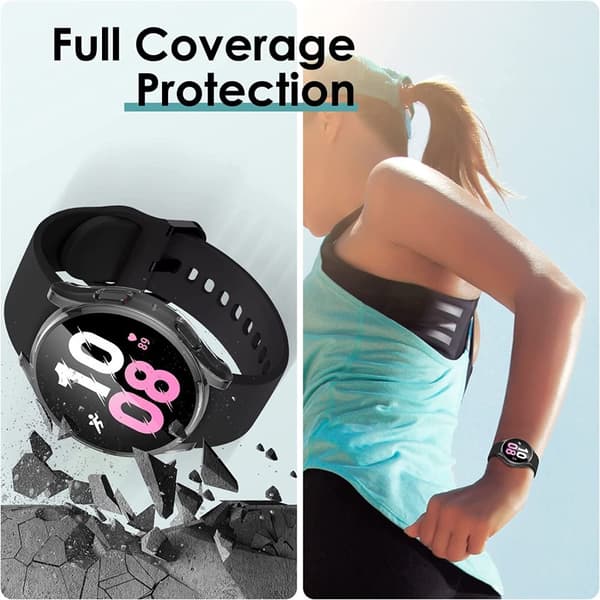 Samsung Galaxy Watch series 4/5-44mm-Shell med skærmbeskytter