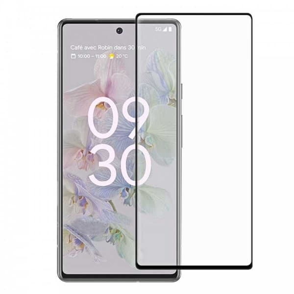 2-PACK Google Pixel 6A Härdat Glas 0.26mm 2.5D 9H Fullframe