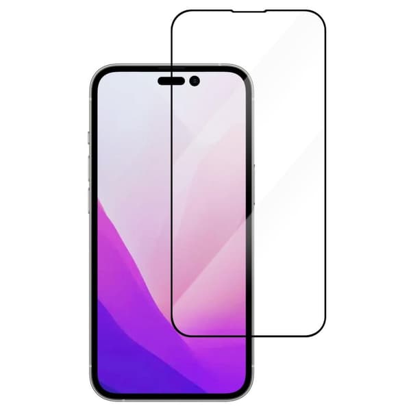 Skjermbeskytter iPhone 14 Pro Svart