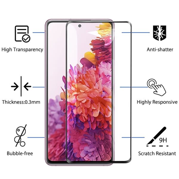 Samsung Galaxy S21 FE 5G - Härdat Skyddsglas