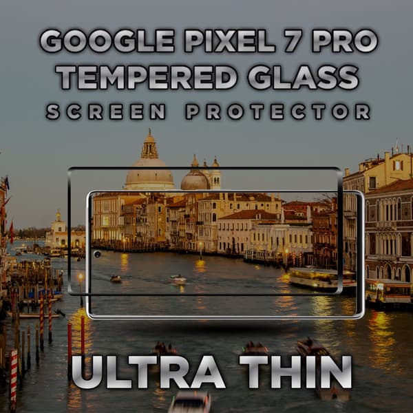 Google Pixel 7 Pro - Härdat Glas 9H - Super kvalitet 3D Skärmskydd