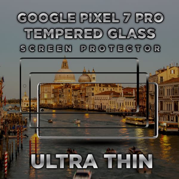 2-Pack Google Pixel 7 Pro - Härdat Glas 9H - Super kvalitet 3D