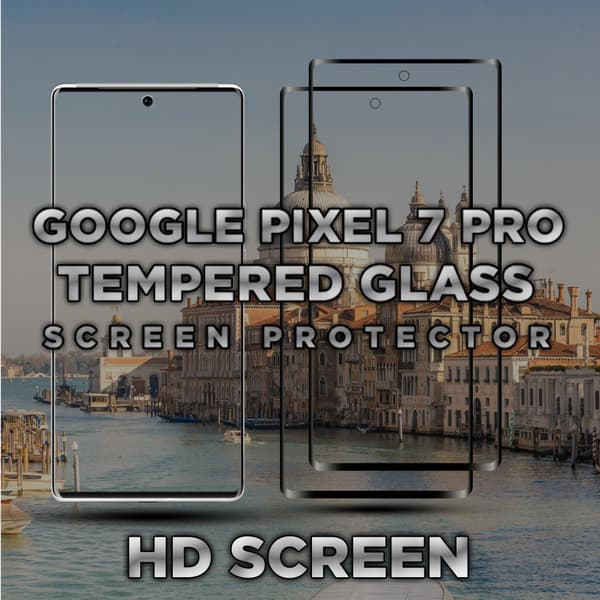 2-Pack Google Pixel 7 Pro - Härdat Glas 9H - Super kvalitet 3D