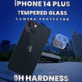 Miniatyrbild 3 av 5: iPhone 14 Plus Linsskydd - 9H Härdat Glas- Super 3D Linsskydd