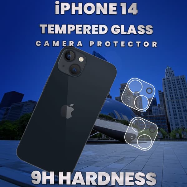 2-Pack Iphone 14 Linsskydd - 9H Härdat Glas- Super 3D