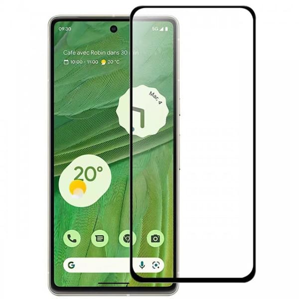 Google Pixel 7 Pro FullFrame 0.26mm 3D 9H Härdat Glas