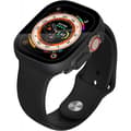 Miniatyrbild 8 av 8: 2-PACK Apple Watch Ultra 1/2 (49mm) Stötdämpande Skal 9H Härdat Glas 2in1