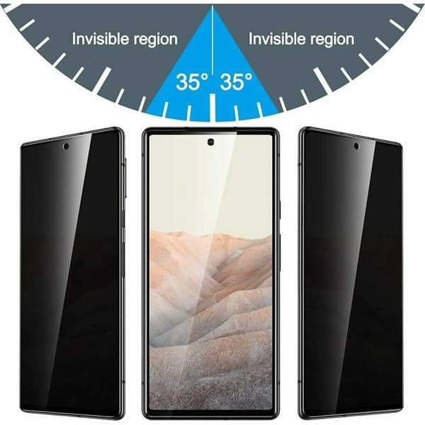 Google Pixel 7 Pro Privacy Härdat glas 0.26mm 3D 9H