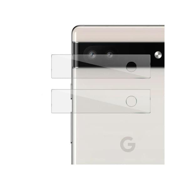 2-PACK Google Pixel 6A Skydd Linsskydd Kameraskydd