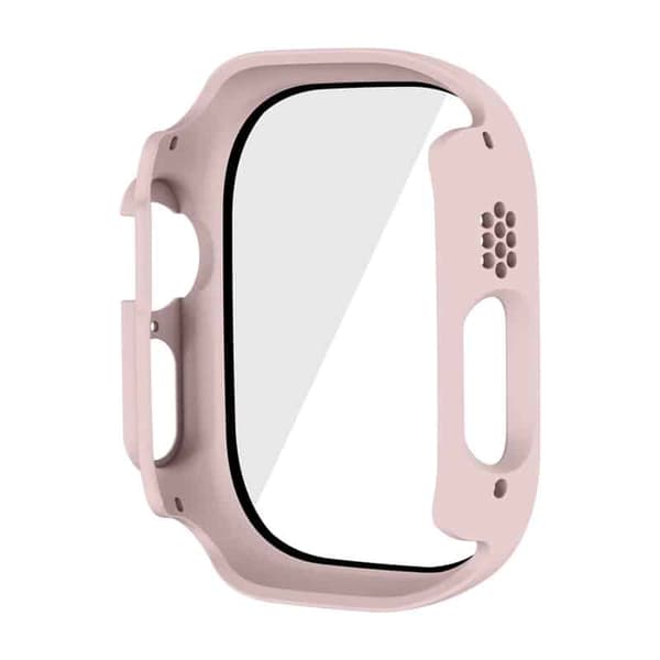 Kansi lasikuorella Apple Watch Ultra (49mm) - Vaaleanpunainen