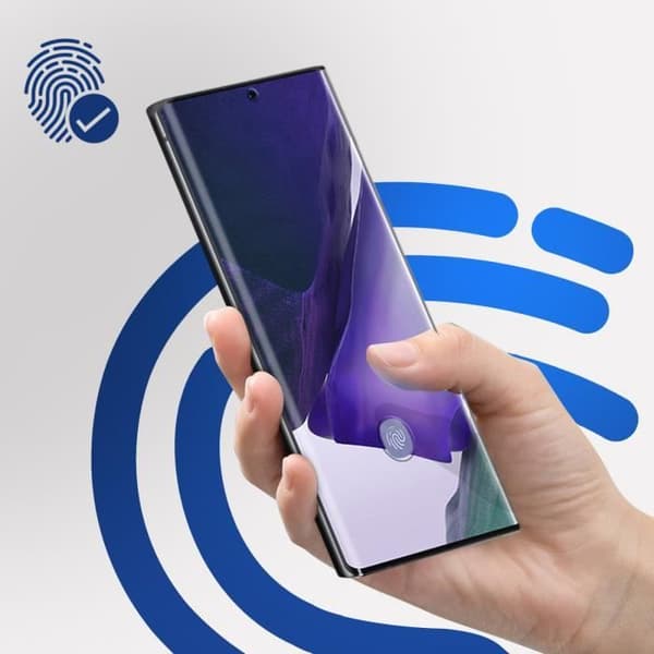 Galaxy Note 20 Ultra Tempered Glass 9H Hardglass Max Fingerprint 3mk Film Black