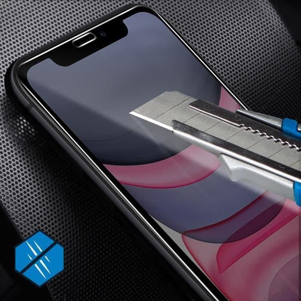 Skärmskyddsfilm - AVIZAR - iPhone 11 - Flexibel latex - Ultratunn - Anti-fingeravtryck
