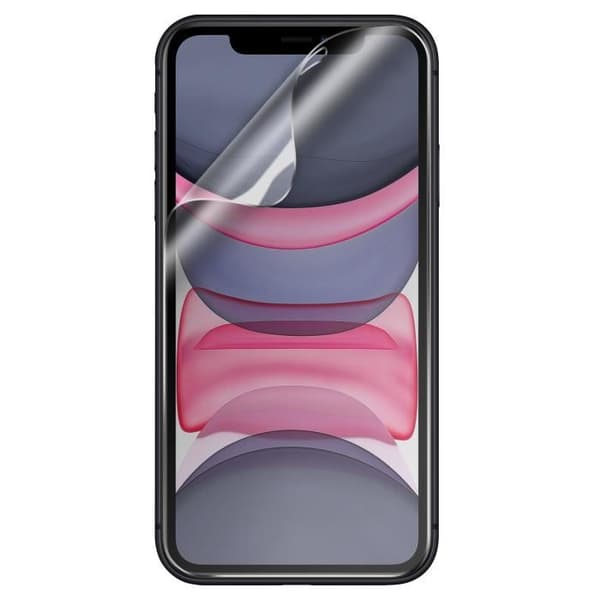 Skärmskyddsfilm - AVIZAR - iPhone 11 - Flexibel latex - Ultratunn - Anti-fingeravtryck