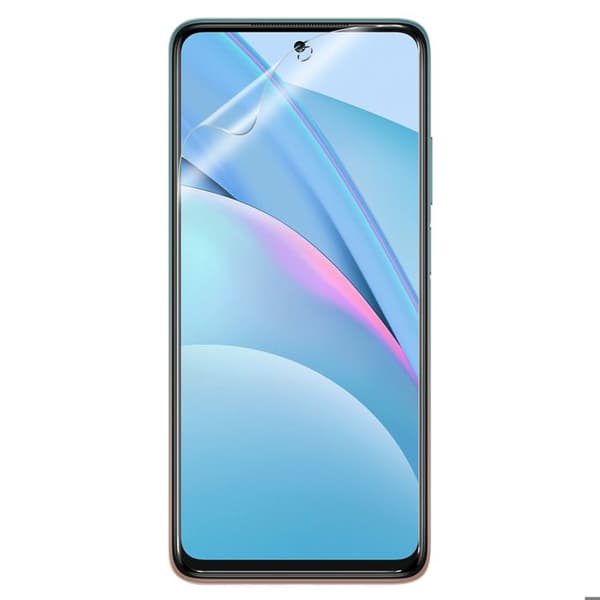 Film Xiaomi Mi 10T Lite Skärmskydd Latex Flexibelt Slitstarkt Transparent