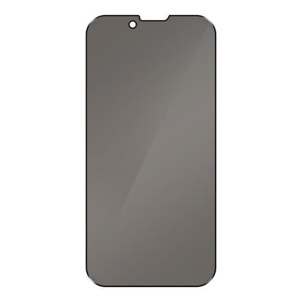 Film iPhone 13 Mini Anti-spion härdat glas 9H Anti-fingeravtryck Svart